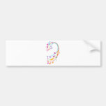 Music Art Bumper Stickers
