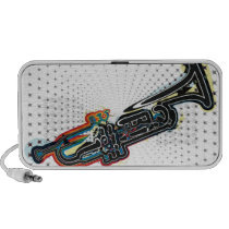 Music Artwork. Laptop Speaker