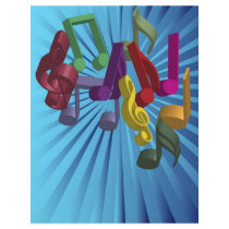 Music Background Custom Flyer