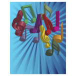 Music Background Custom Flyer