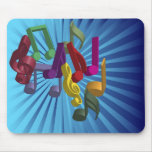 Music Background Mouse Pads