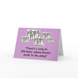 Music Birthday Greeting Card