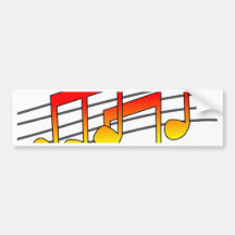 Music Bumper Sticker