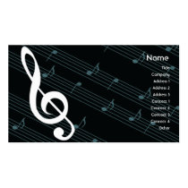 Music - Business business cards