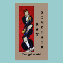 music business card business cards