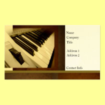 Music Business Card business cards