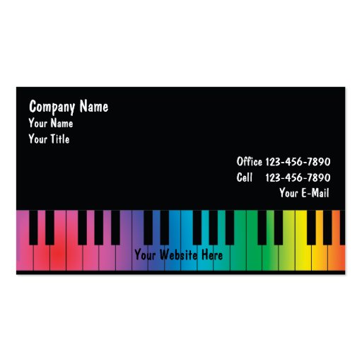 Music Business Card
