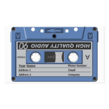 Music Business Card - Cassette
