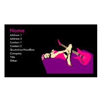 Music Business, Profile Card business cards by calroofer Music Business, Profile Card business cards
