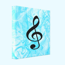 Music canvas prints
