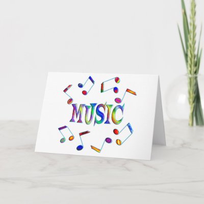 Music cards