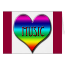 Music Cards and Stickers