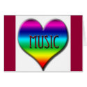 Music Cards and Stickers card