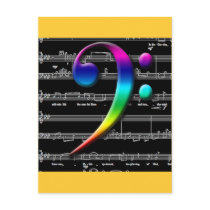 Music Cards and Stickers postcards by spenayoung Music Cards and Stickers postcards