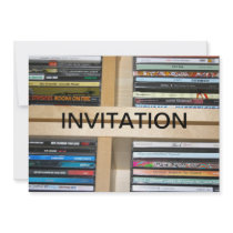 Music CD's by Various Artists Invitation