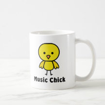 Music Chick Coffee Mugs