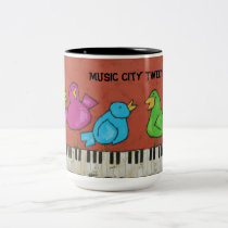 Music City Tweets mug mugs