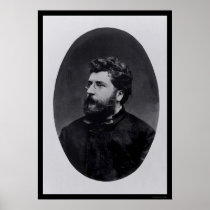 Music Composer Georges Bizet 1870 Poster