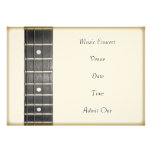Music Concert Admission Ticket Invitation Card