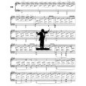 music conductor on sheet music t-shirts