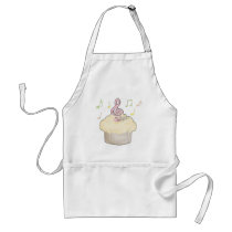 Music Cupcake aprons by cupcakeville Music Cupcake aprons