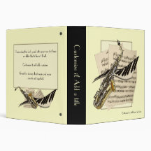Music Design 1.5" Avery Binder