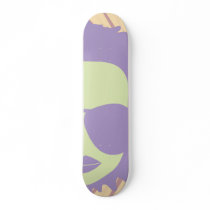 music diva funky pastels skateboard deck