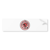 music diva vector bumper sticker