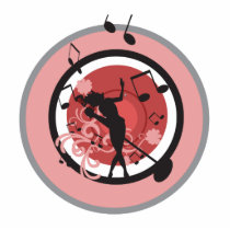 music diva vector photo sculptures