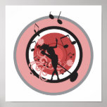 music diva vector posters