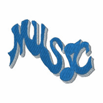 Music embroidered shirts