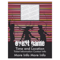 Music Event Flyer with Dancers by ZazzleFlyers Music Event Flyer with Dancers