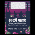 Music Event Flyer with DJs and Dancers