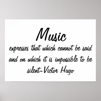 Music expresses...