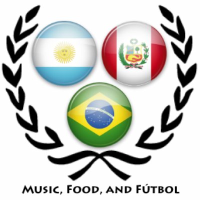 Music, Food, and Futbol Polo Shirt by javvidal