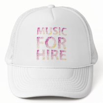 Music For Hire Club hats by Risis_ Music For Hire Club hats