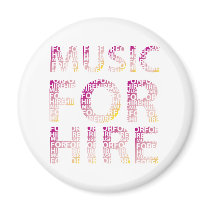 Music For Hire Club magnets by Risis_ Music For Hire Club magnets