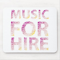 Music For Hire Club mousepads by Risis_ Music For Hire Club mousepads