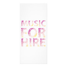 Music For Hire Club Personalized Rack Card
