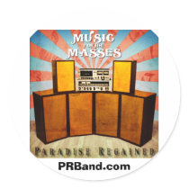 Music for the Masses Album Cover PRBand.com stickers by prband Music for the Masses Album Cover PRBand.com stickers