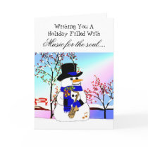 Music for the soul greeting cards