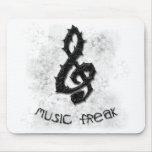 Music Freak Mouse Pad