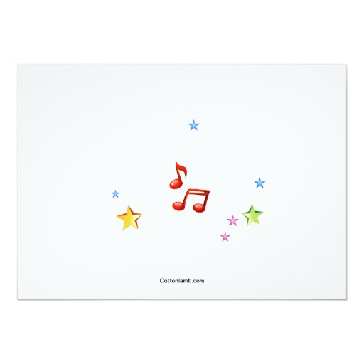 Music From My Headphones Party Invitation