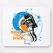 Music from outta Space Mouse Pads