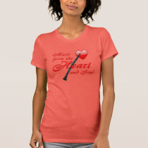 Music from the Heart and Soul t-shirts