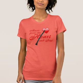 Music from the Heart and Soul T-shirts