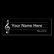 Music Graduate Card business cards