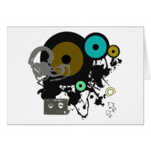 Music Graphic Design! Card