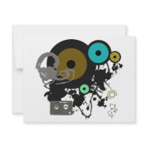Music Graphic Design! Personalized Invite