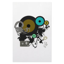 Music Graphic Design! stationery